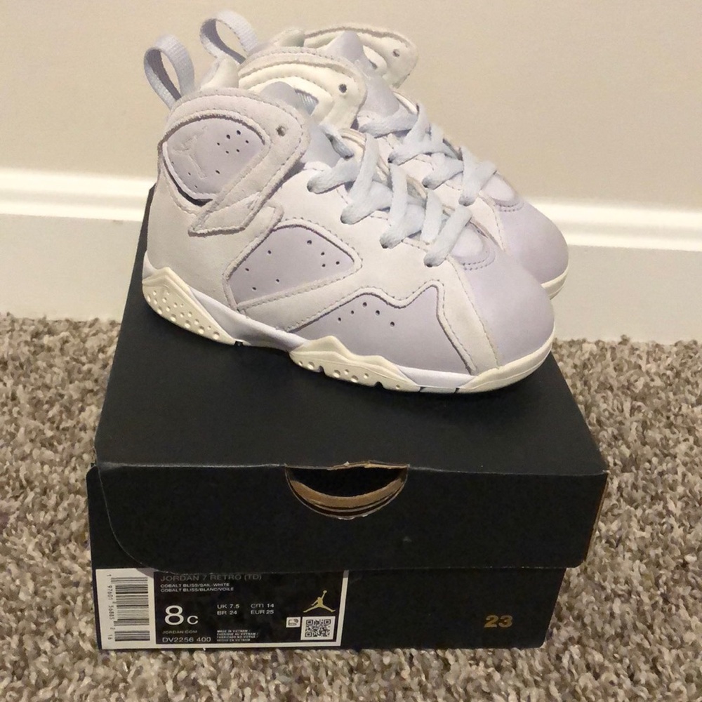 2024 Air Jordan 7 Retro TD “Cobalt Bliss”